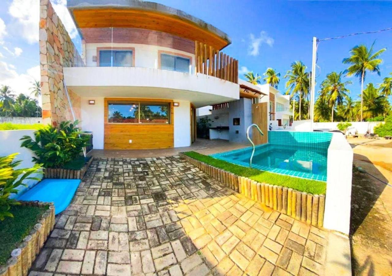 Casa Em Condominio Praia Do Patacho Pôrto de Pedras Exteriör bild
